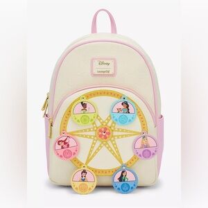 Disney Princess Loungefly Backpack NWT